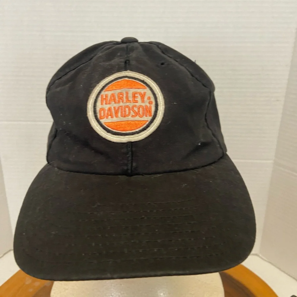 Vintage Harley Davidson Canvas Cap